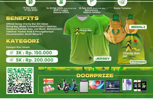 Charity Run SUI-Jaksel 2025