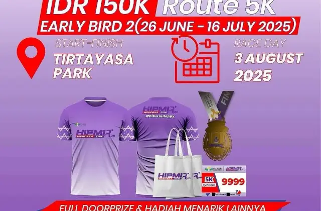 HIPMI Merdeka Fun Run 2025