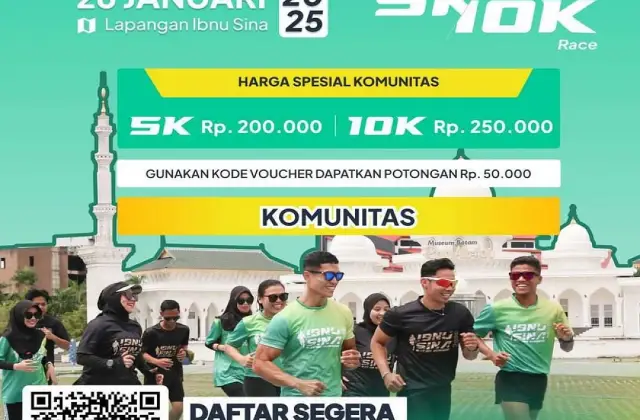 Ibnu Sina Batam Running 2025