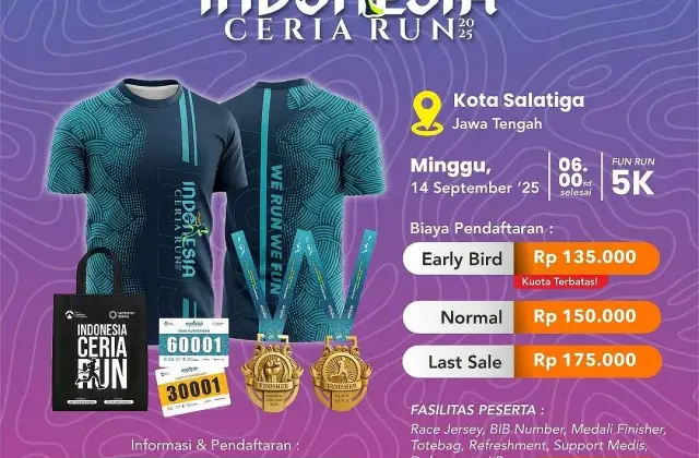Indonesia Ceria Run 2025 Series Salatiga