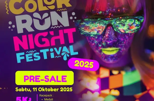 Jakarta Color Run Night Festival 2025