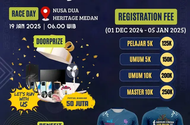 Medan Cheer Up Run 2025