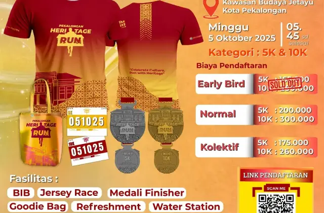 Pekalongan Heritage Run 2025
