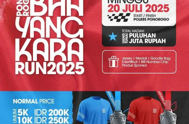 Ponorogo Bhayangkara Run 2025