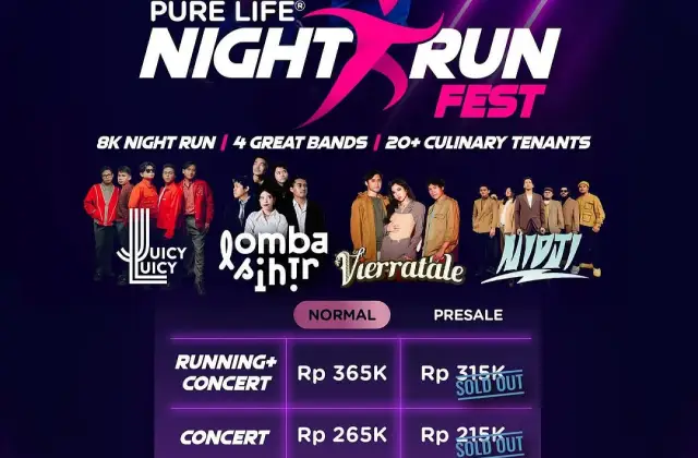 Pure Life Night Run Fest 2025