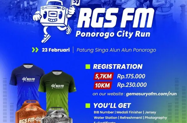 RGS FM Ponorogo City Run 2025