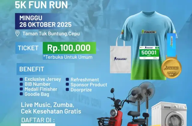 RSUD dr. R. Soeprapto Fun Run 2025