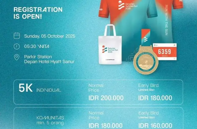 Sanurian Sunrise Run 2025
