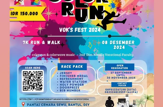 Color Run Vok’s Fest 2024