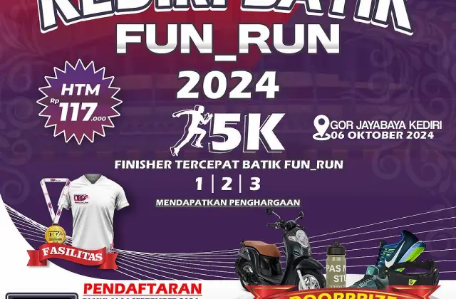 Kediri Batik Fun Run 2024