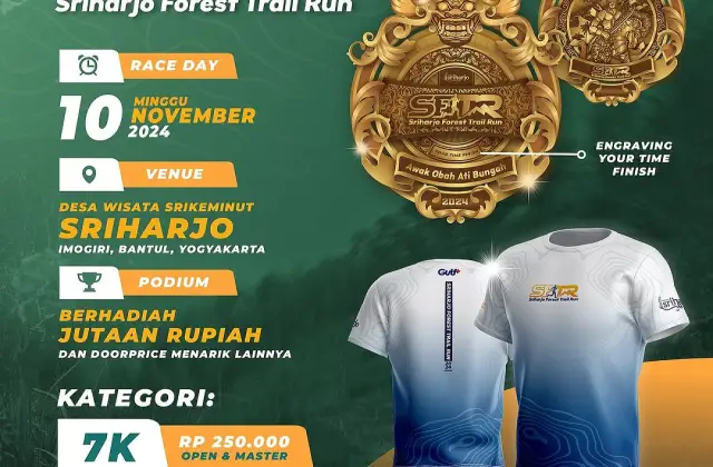 Sriharjo Forest Trail Run 2024
