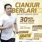 Fun Run “Cianjur Berlari 2025” Siap Digelar, Ajang Lari Terbesar di Cianjur Gratis untuk 3.000 Peserta