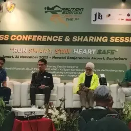 Arutmin Borneo Run 2025 Catat 4.050 Peserta, Jadi Barometer Lari Jalan Raya di Kalsel