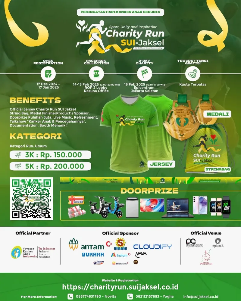 Charity Run SUI-Jaksel 2025