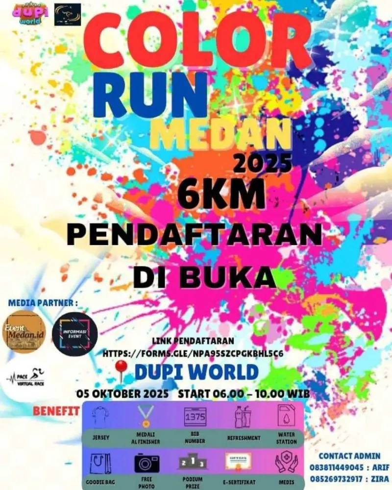 Color Run Medan 2025