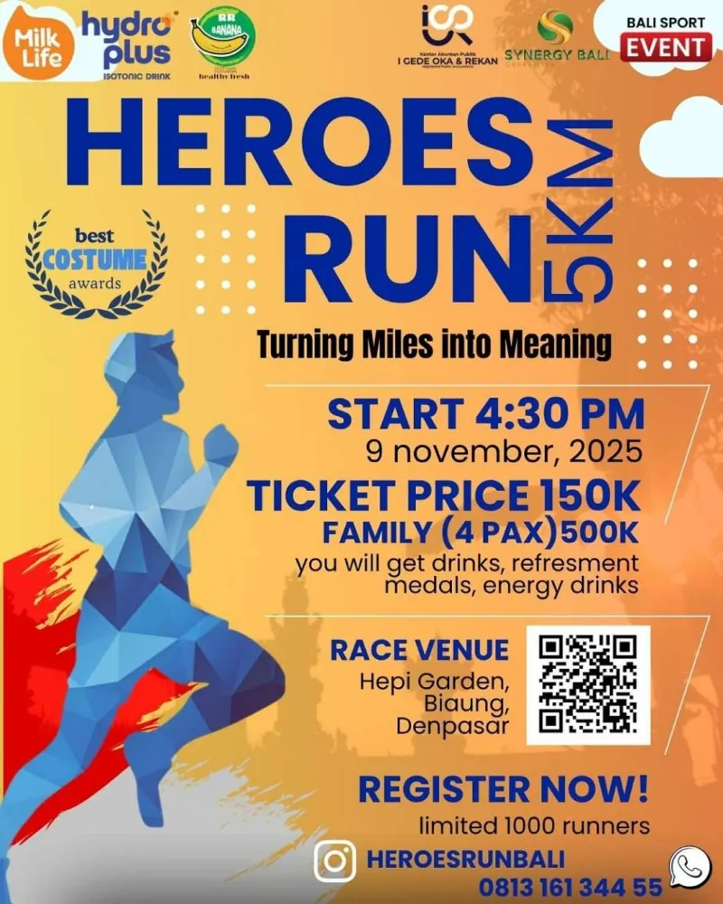Heroes Run Bali