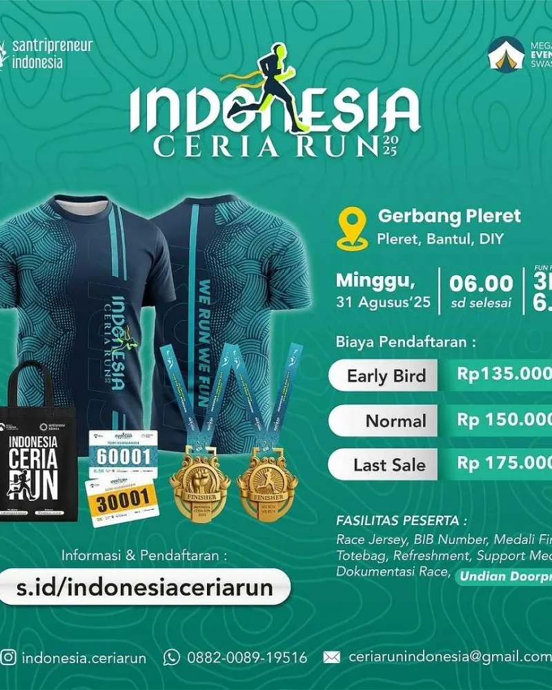 Indonesia Ceria Run 2025 Series Bantul #2