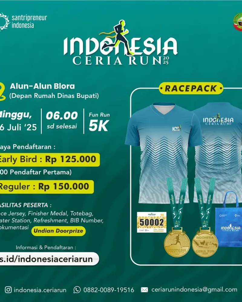 Indonesia Ceria Run 2025 Series Blora
