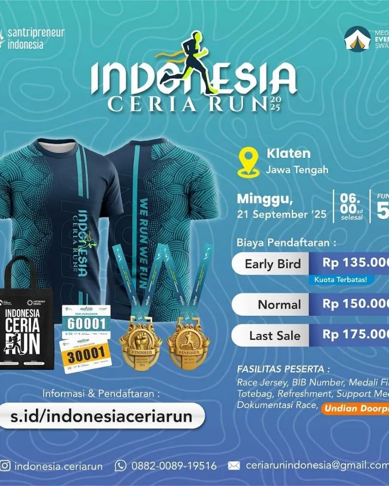 Indonesia Ceria Run 2025 Series Klaten