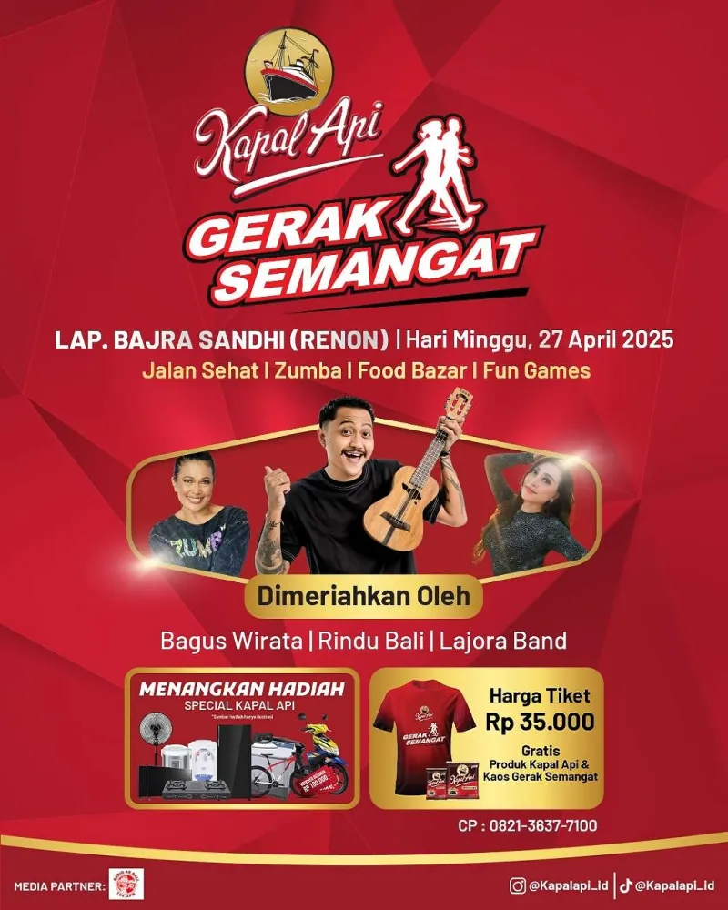 Kapal Api Gerak Semangat