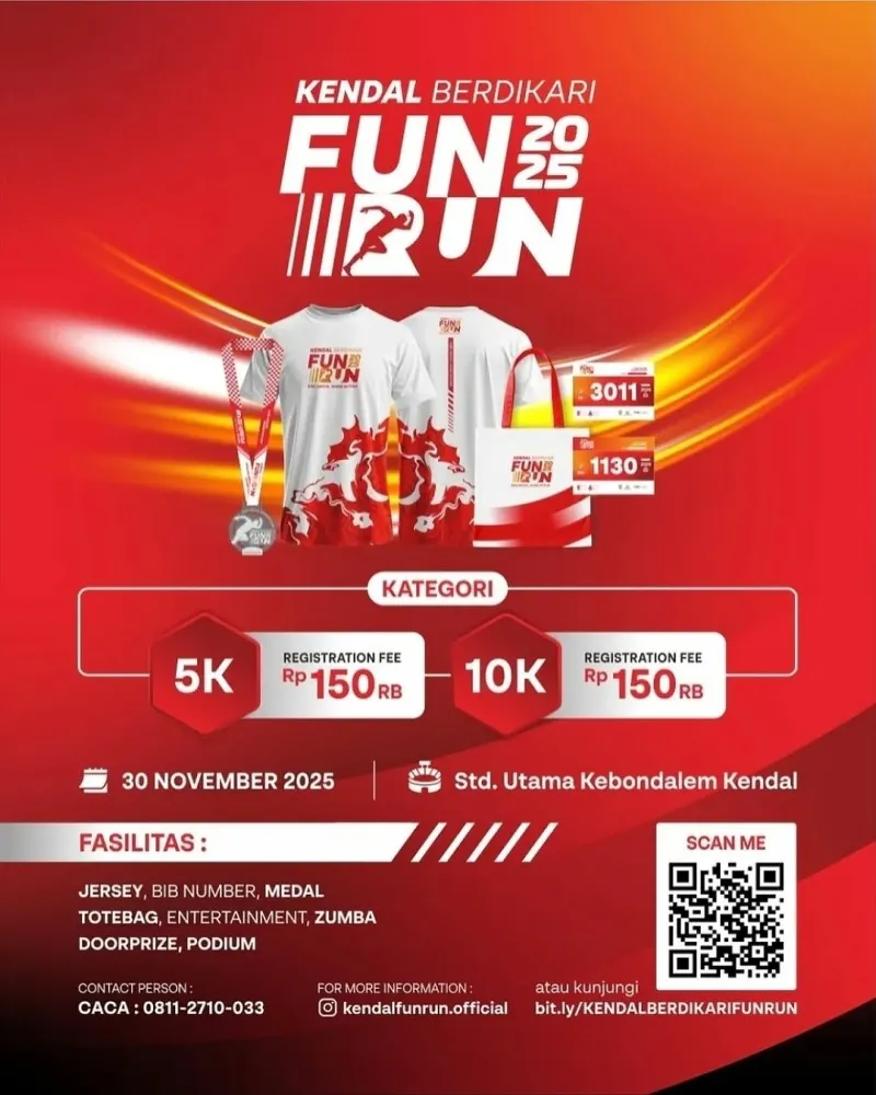 Kendal Berdikari Fun Run 2025
