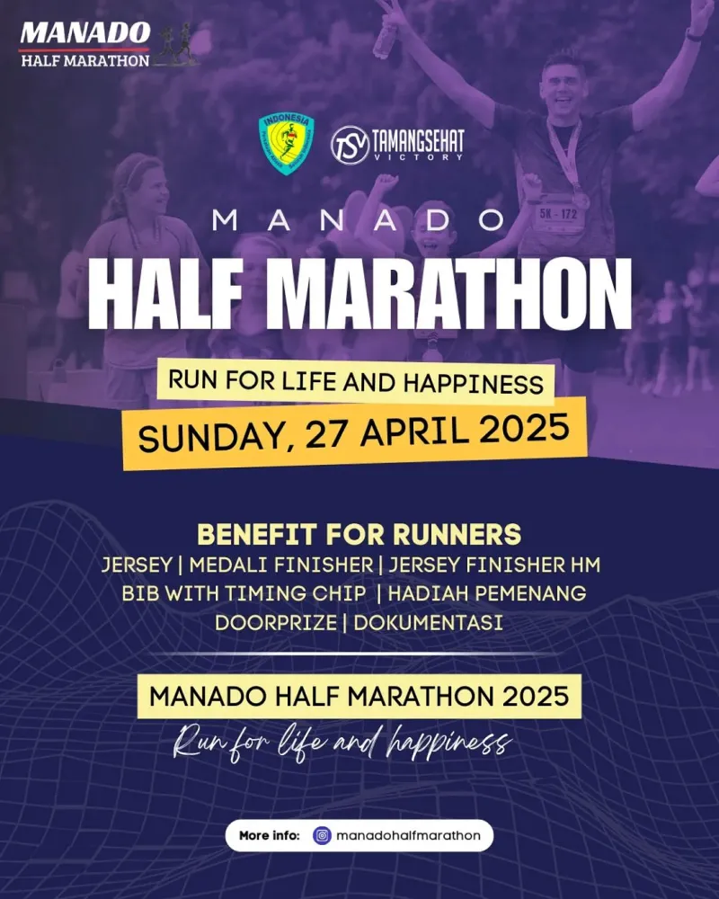 Manado Half Marathon 2025
