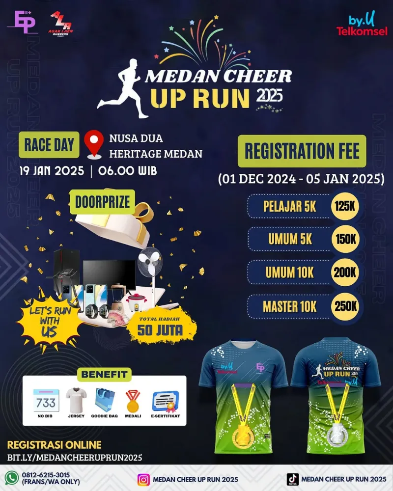 Medan Cheer Up Run 2025