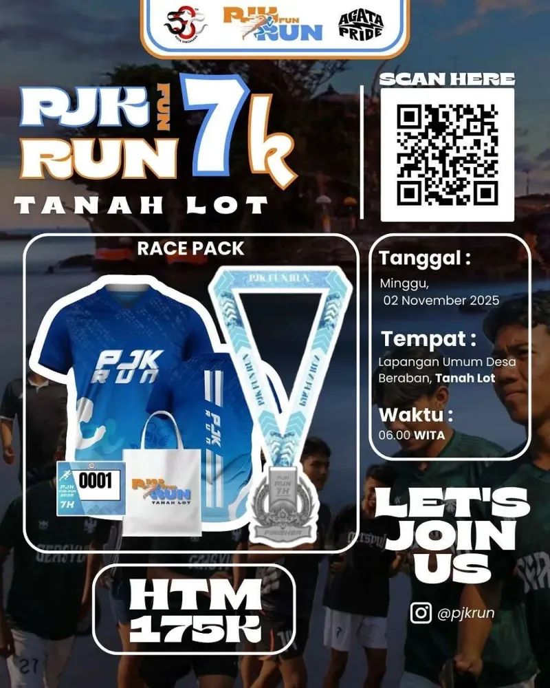 PJK Fun Run Tanah Lot 2025