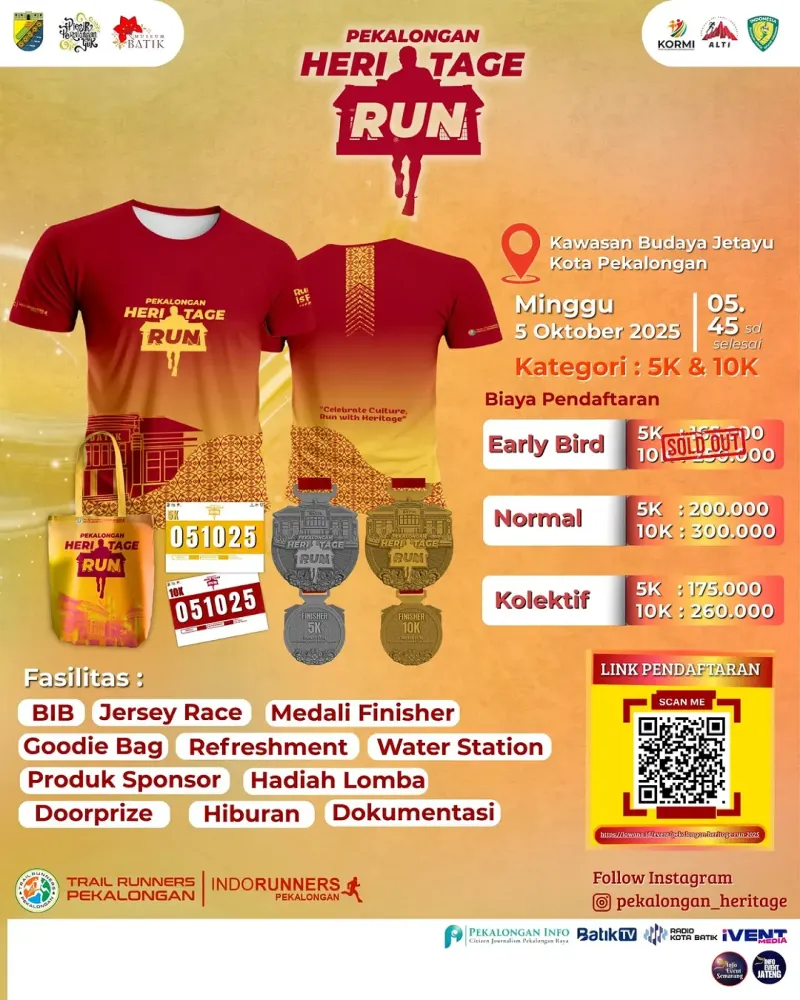 Pekalongan Heritage Run 2025