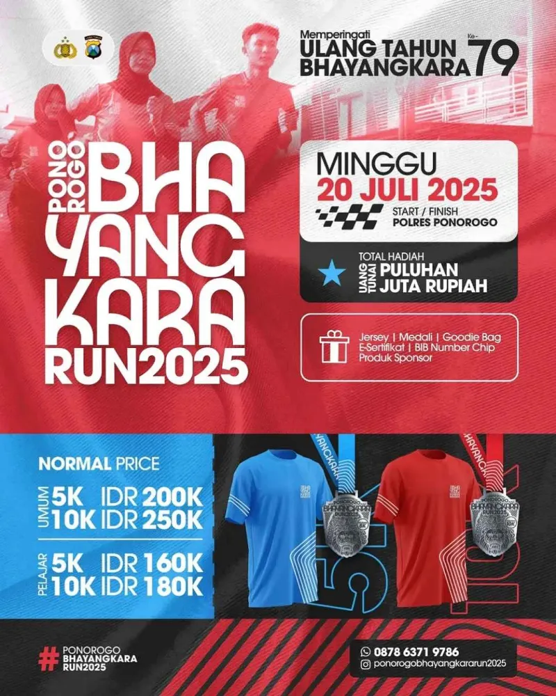 Ponorogo Bhayangkara Run 2025