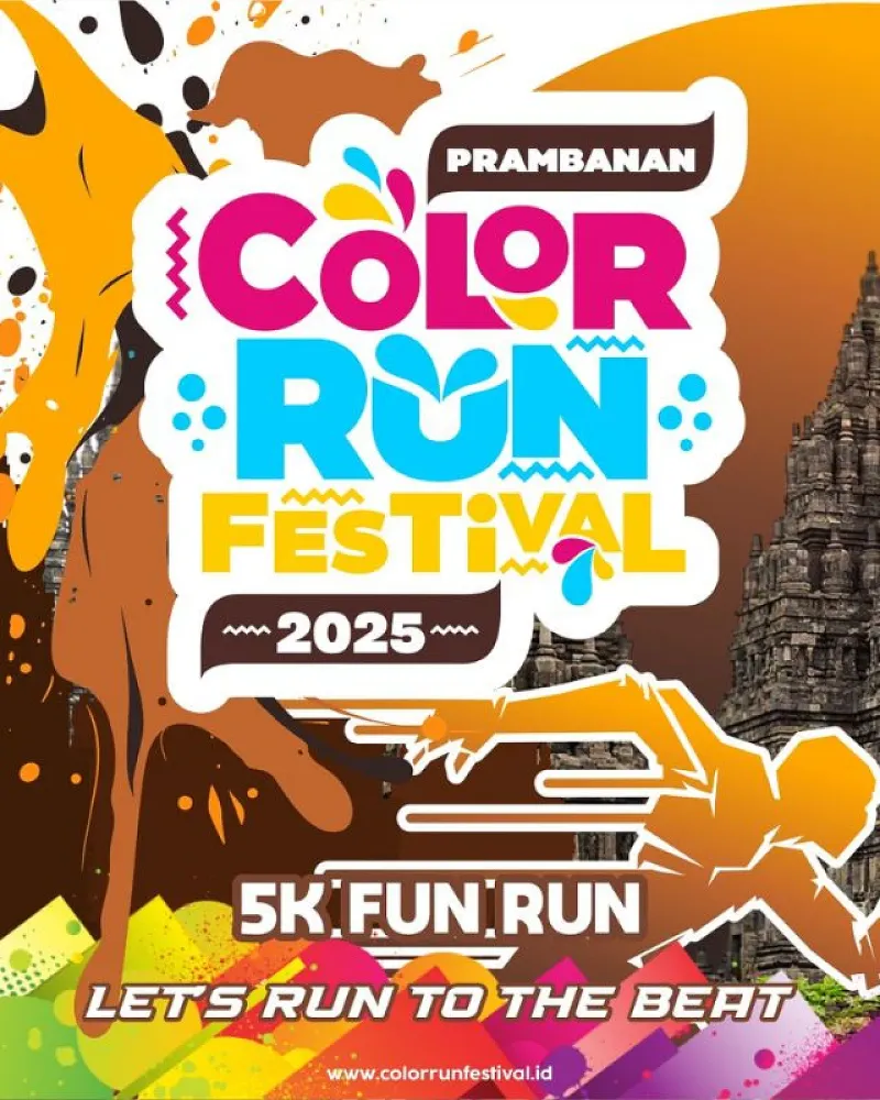 Prambanan Color Run Festival 2025