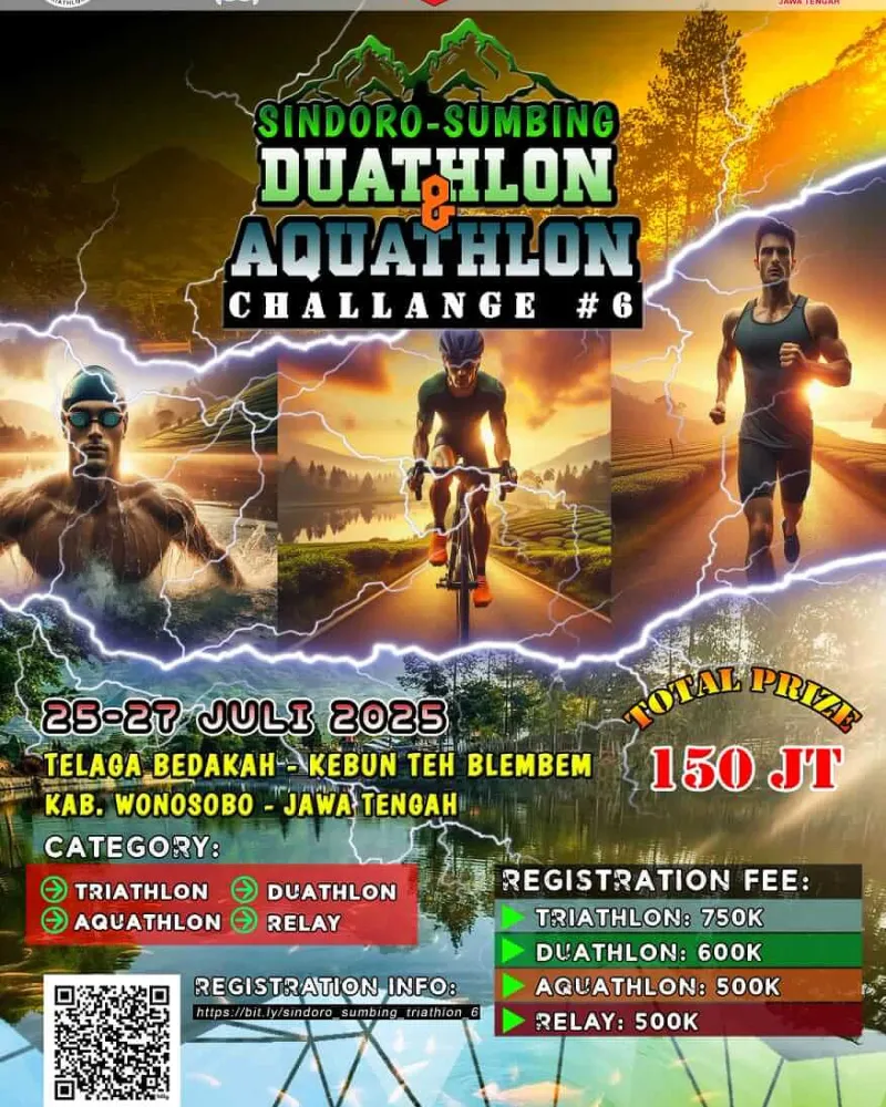 Sindoro Sumbing Triathlon Challenge 2025
