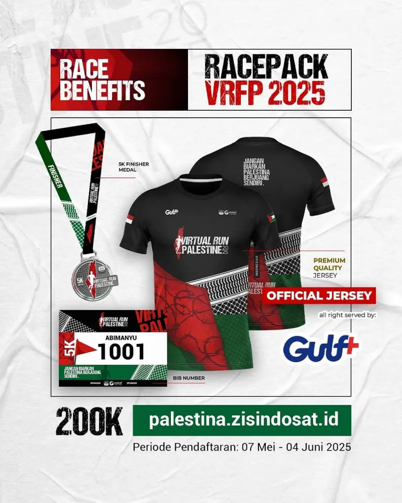 Virtual Run for Palestine