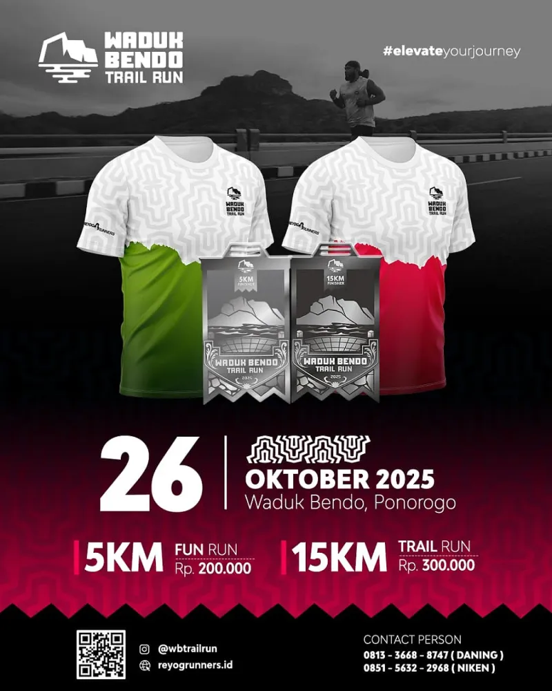 Waduk Bendo Trail Run 2025