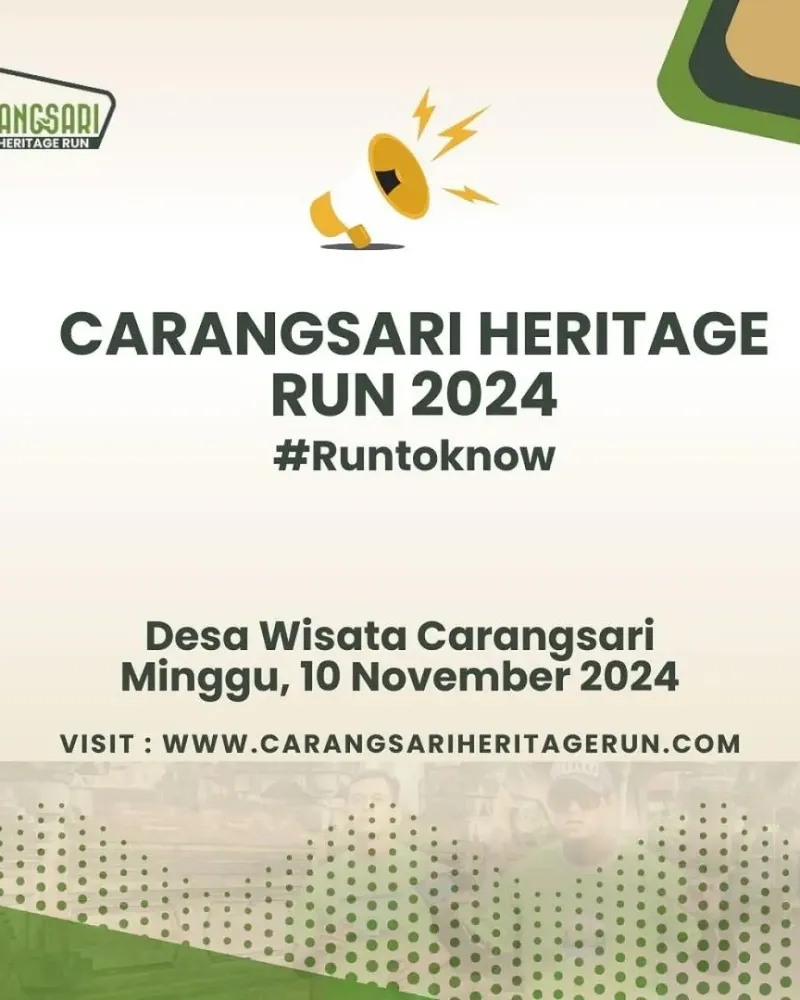 Carangsari Heritage Run 2024